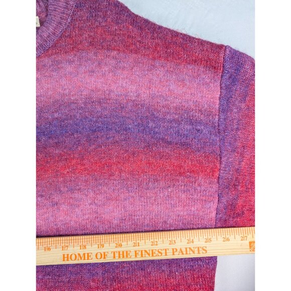 Levi's Pink and Purple Striped Crew Neck Sweater - Picture 7 of 14